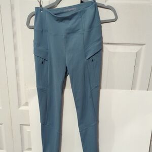 CALIA by Carrie Underwood Teal High-Waisted Leggings